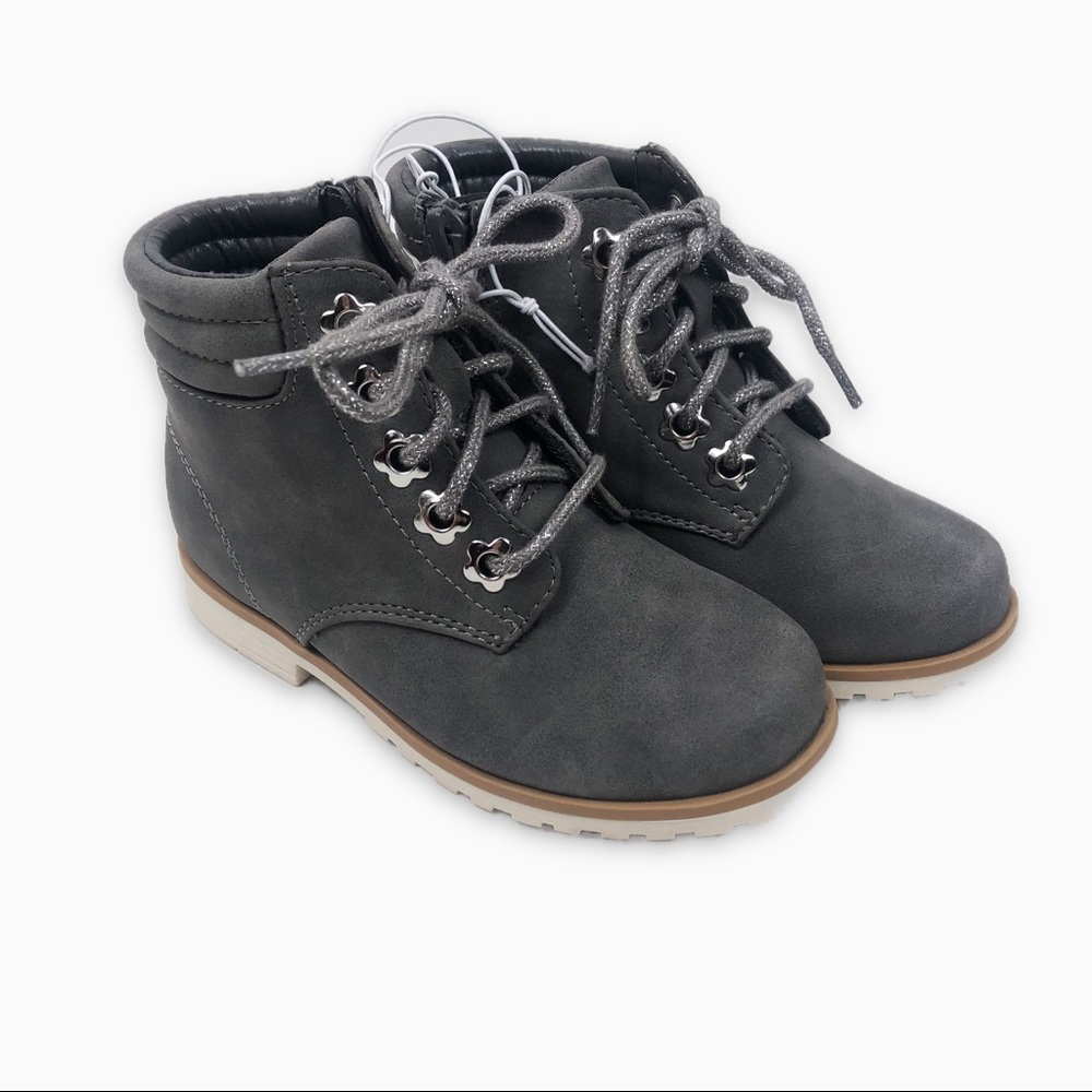 NWT The Children's Place Toddler Ankle Bootie | Grey | Size 9